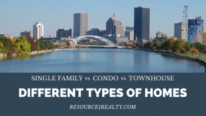 Different Types of Homes: Single Family v Condo v Townhouse
